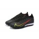 Nike Vapor 14 Elite TF Mid Black Red Yellow Men Football Boots