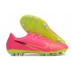 Nike Vapor 15 Academy AG Low Pink Chartreuse Women/Men Football Boots