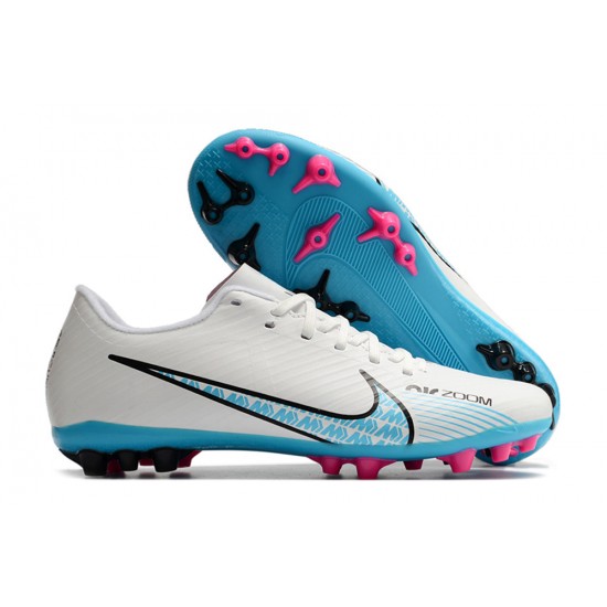 Nike Vapor 15 Academy AG Low White Pink Women/Men Football Boots