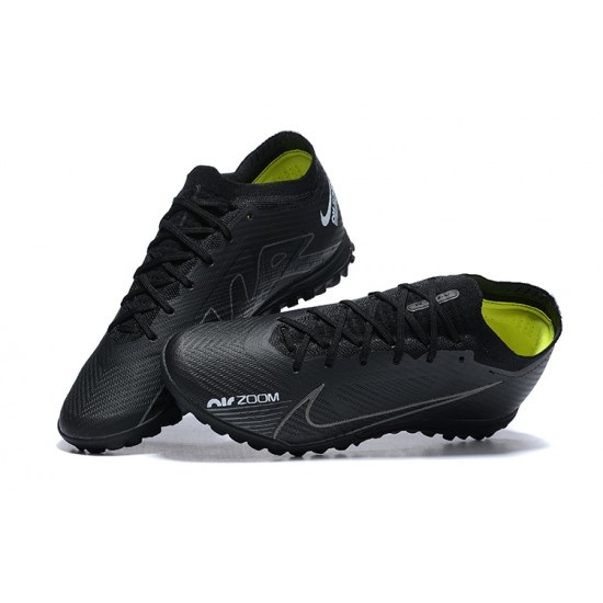 Nike Vapor 15 Academy TF Black Men Low Football Boots