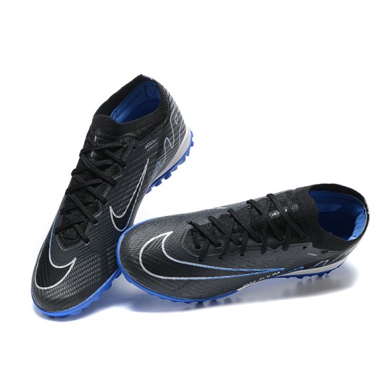 Nike Vapor 15 Academy TF Blue Black White Men Low Football Boots