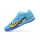 Nike Vapor 15 Academy TF Blue Black Yellow Men Low Football Boots