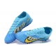 Nike Vapor 15 Academy TF Blue Black Yellow Men Low Football Boots