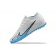 Nike Vapor 15 Academy TF White Blue Black Men Low Football Boots