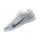 Nike Vapor 15 Academy TF White Pink Blue Men Low Football Boots