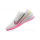 Nike Vapor 15 Academy TF White Pink Yellow Men Low Football Boots