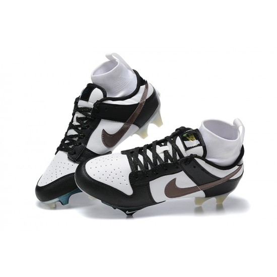 Nike Vapor Edge FG Panda DZ4890-001 White Black Men Low Football Cleats