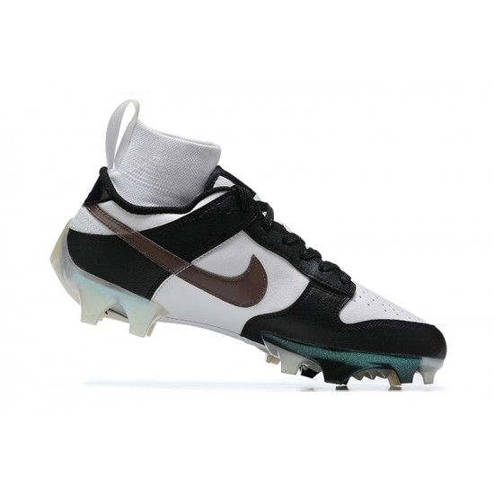 Nike Vapor Edge FG Panda DZ4890-001 White Black Men Low Football Cleats