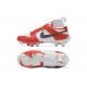 Nike Vapor Edge FG White Red Black Men High Football Cleats