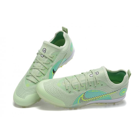 Nike Zoom Vapor 14 5 Pro TF Light/Green Yellow Black White Low Men Football Boots