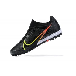 Nike Zoom Vapor 14 Pro TF Black Yellow Red White Low Men Football Boots