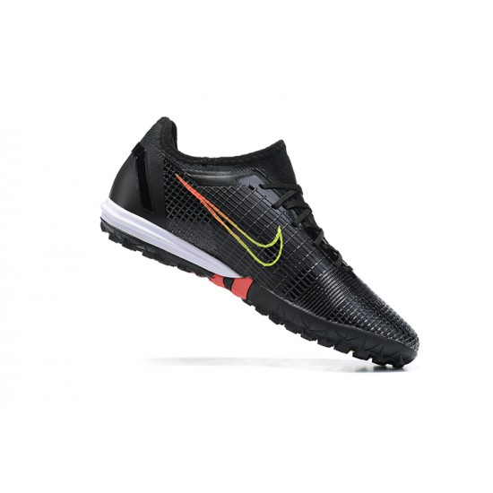 Nike Zoom Vapor 14 Pro TF Black Yellow Red White Low Men Football Boots