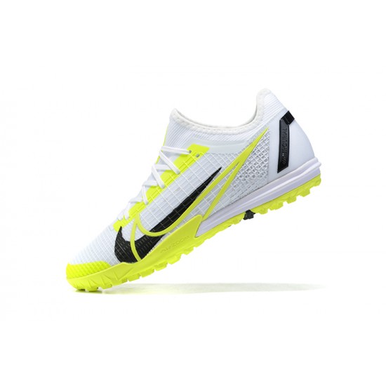 Nike Zoom Vapor 14 Pro TF White Light/Yellow Black Low Men Football Boots