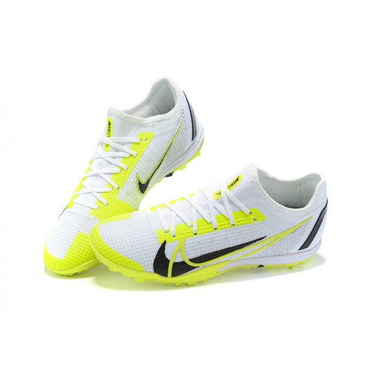 Nike Zoom Vapor 14 Pro TF White Light/Yellow Black Low Men Football Boots