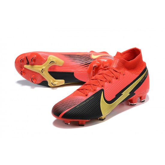 nike mercurial superfly red and gold