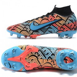 Nike Mercurial Superfly 7 Elite FG Blue Black Multi Football Boots
