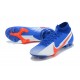 Nike Mercurial Superfly 7 Elite FG Deep Blue Orange Silver Football Boots