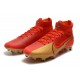 Nike Mercurial Superfly 7 Elite FG Red Gold Football Boots