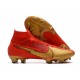 Nike Mercurial Superfly 7 Elite FG Red Gold Football Boots