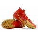 Nike Mercurial Superfly 7 Elite FG Red Gold Football Boots