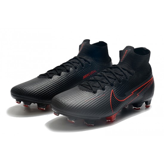 Nike Mercurial Superfly 7 Elite Korea FG Black Red Football Boots