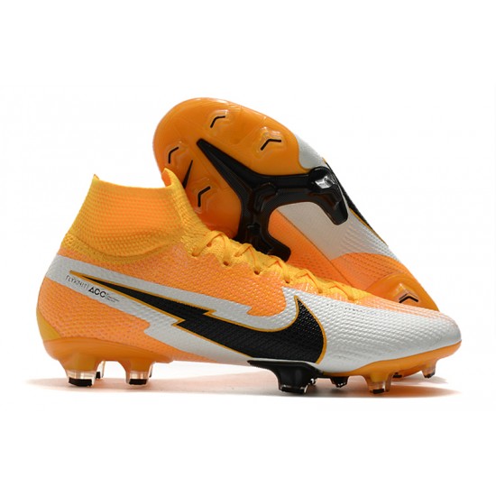 Nike Mercurial Superfly 7 Elite Korea FG Orange Silver Black Football Boots