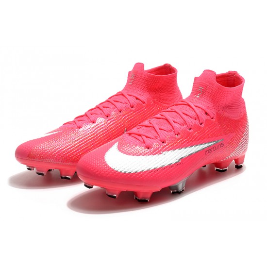 Nike Mercurial Superfly 7 Elite Korea FG Silver Peach Football Boots