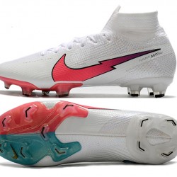 Nike Mercurial Superfly 7 Elite Korea FG White Blue Peach Football Boots