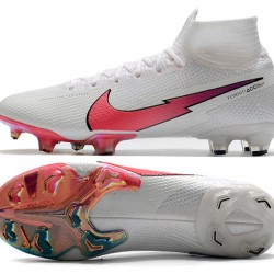 Nike Mercurial Superfly 7 Elite Korea FG White Peach Blue Football Boots
