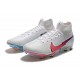 Nike Mercurial Superfly 7 Elite Korea FG White Peach Blue Football Boots