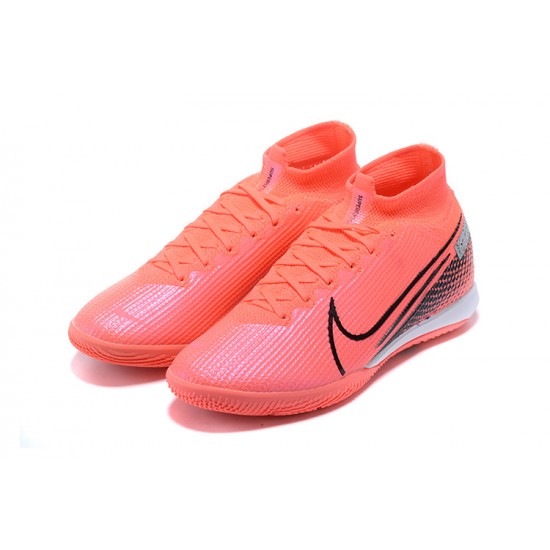 Nike Mercurial Superfly 7 Elite MDS IC Pink Black Football Boots