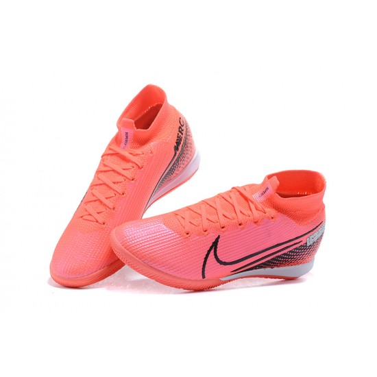 Nike Mercurial Superfly 7 Elite MDS IC Pink Black Football Boots