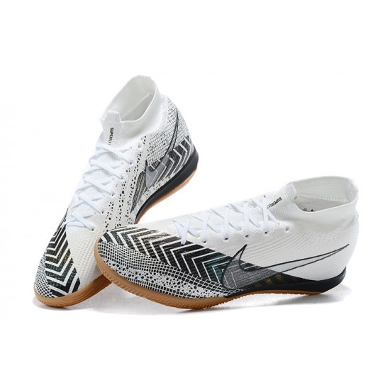 Nike Mercurial Superfly 7 Elite MDS IC White Black Football Boots