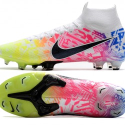 Nike Mercurial Superfly 7 Elite SE FG Black White Green Multi Football Boots