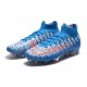 Nike Mercurial Superfly 7 Elite SE FG Blue White Orange Football Boots