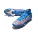 Nike Mercurial Superfly 7 Elite SE FG Blue White Orange Football Boots