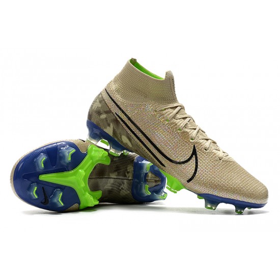 Nike Mercurial Superfly 7 Elite SE FG Brown Green Black Football Boots