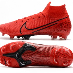 Nike Mercurial Superfly 7 Elite SE FG Deep Red Black Football Boots