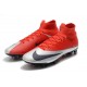 Nike Mercurial Superfly 7 Elite SE FG Deep Red Silver Black Football Boots