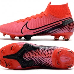 Nike Mercurial Superfly 7 Elite SE FG Red Pink Black Football Boots