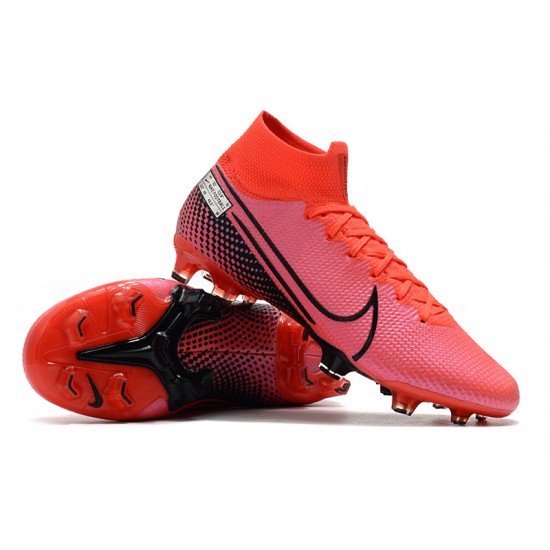 Nike Mercurial Superfly 7 Elite SE FG Red Pink Black Football Boots