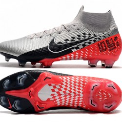 Nike Mercurial Superfly 7 Elite SE FG Red Silver Black Football Boots
