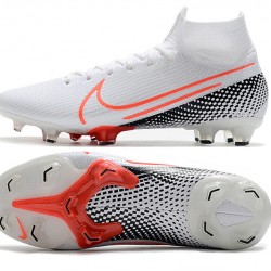 Nike Mercurial Superfly 7 Elite SE FG White Black Orange Football Boots