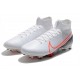 Nike Mercurial Superfly 7 Elite SE FG White Black Orange Football Boots