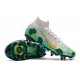 Nike Mercurial Superfly 7 Elite SE SG High Grey Gold Green Football Boots