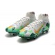 Nike Mercurial Superfly 7 Elite SE SG High Grey Gold Green Football Boots