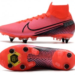 Nike Mercurial Superfly 7 Elite SG High Pink Black Football Boots