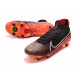 Nike Mercurial Superfly 7 Elite SG-PRO AC High Black White Orange Football Boots