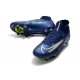 Nike Mercurial Superfly 7 Elite SG-PRO AC High Deep Blue White Black Football Boots