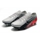 Nike Mercurial Superfly 7 Elite SG-PRO AC Low Silver Black Red Football Boots